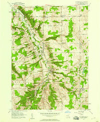 Strykersville New York Historical topographic map, 1:24000 scale, 7.5 X 7.5 Minute, Year 1957