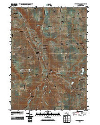Strykersville New York Historical topographic map, 1:24000 scale, 7.5 X 7.5 Minute, Year 2010