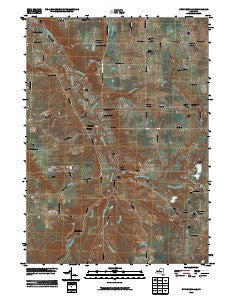 Strykersville New York Historical topographic map, 1:24000 scale, 7.5 X 7.5 Minute, Year 2010