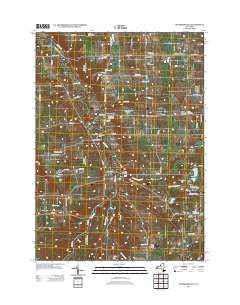 Strykersville New York Historical topographic map, 1:24000 scale, 7.5 X 7.5 Minute, Year 2013