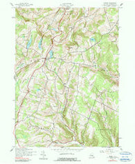 Summit New York Historical topographic map, 1:24000 scale, 7.5 X 7.5 Minute, Year 1943