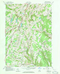 Summit New York Historical topographic map, 1:24000 scale, 7.5 X 7.5 Minute, Year 1943