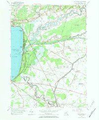 Sylvan Beach New York Historical topographic map, 1:24000 scale, 7.5 X 7.5 Minute, Year 1955
