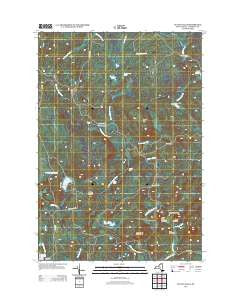 Sylvan Falls New York Historical topographic map, 1:24000 scale, 7.5 X 7.5 Minute, Year 2013