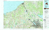 Syracuse New York Historical topographic map, 1:100000 scale, 30 X 60 Minute, Year 1985