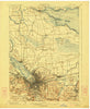 Syracuse New York Historical topographic map, 1:62500 scale, 15 X 15 Minute, Year 1898