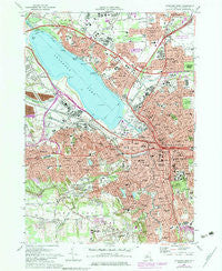 Syracuse West New York Historical topographic map, 1:24000 scale, 7.5 X 7.5 Minute, Year 1973
