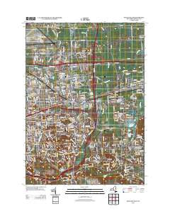 Syracuse East New York Historical topographic map, 1:24000 scale, 7.5 X 7.5 Minute, Year 2013