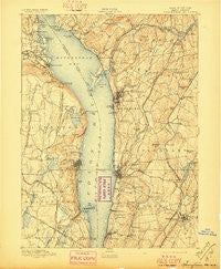 Tarrytown New York Historical topographic map, 1:62500 scale, 15 X 15 Minute, Year 1893