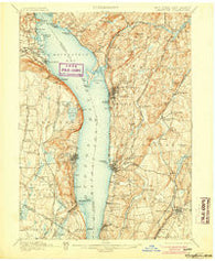 Tarrytown New York Historical topographic map, 1:62500 scale, 15 X 15 Minute, Year 1902