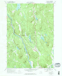 The Glen New York Historical topographic map, 1:24000 scale, 7.5 X 7.5 Minute, Year 1968