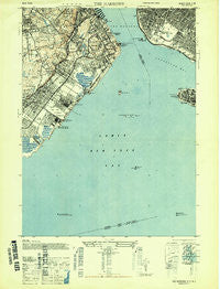 The Narrows New York Historical topographic map, 1:24000 scale, 7.5 X 7.5 Minute, Year 1947