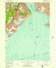 The Narrows New York Historical topographic map, 1:24000 scale, 7.5 X 7.5 Minute, Year 1955
