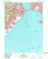 The Narrows New York Historical topographic map, 1:24000 scale, 7.5 X 7.5 Minute, Year 1966