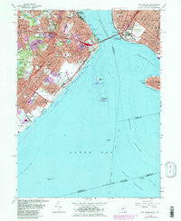 The Narrows New York Historical topographic map, 1:24000 scale, 7.5 X 7.5 Minute, Year 1966