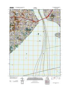 The Narrows New York Historical topographic map, 1:24000 scale, 7.5 X 7.5 Minute, Year 2013
