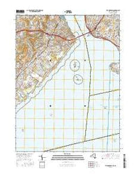 The Narrows New York Current topographic map, 1:24000 scale, 7.5 X 7.5 Minute, Year 2016