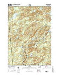 Thendara New York Current topographic map, 1:24000 scale, 7.5 X 7.5 Minute, Year 2016