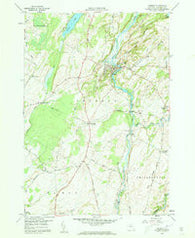 Theresa New York Historical topographic map, 1:24000 scale, 7.5 X 7.5 Minute, Year 1958