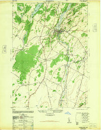 Theresa New York Historical topographic map, 1:24000 scale, 7.5 X 7.5 Minute, Year 1948
