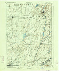 Theresa New York Historical topographic map, 1:62500 scale, 15 X 15 Minute, Year 1903