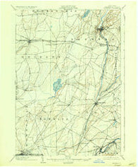 Theresa New York Historical topographic map, 1:62500 scale, 15 X 15 Minute, Year 1903