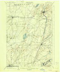 Theresa New York Historical topographic map, 1:62500 scale, 15 X 15 Minute, Year 1903
