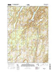 Theresa New York Current topographic map, 1:24000 scale, 7.5 X 7.5 Minute, Year 2016