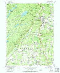Thiells New York Historical topographic map, 1:24000 scale, 7.5 X 7.5 Minute, Year 1955