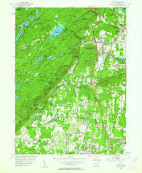 Thiells New York Historical topographic map, 1:24000 scale, 7.5 X 7.5 Minute, Year 1955