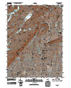 Thiells New York Historical topographic map, 1:24000 scale, 7.5 X 7.5 Minute, Year 2010