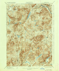 Thirteenth Lake New York Historical topographic map, 1:62500 scale, 15 X 15 Minute, Year 1898