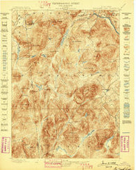 Thirteenth Lake New York Historical topographic map, 1:62500 scale, 15 X 15 Minute, Year 1898