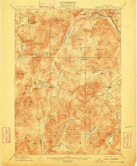 Thirteenth Lake New York Historical topographic map, 1:62500 scale, 15 X 15 Minute, Year 1898