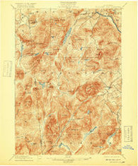 Thirteenth Lake New York Historical topographic map, 1:62500 scale, 15 X 15 Minute, Year 1898