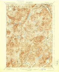 Thirteenth Lake New York Historical topographic map, 1:62500 scale, 15 X 15 Minute, Year 1898