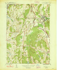 Thorn Hill New York Historical topographic map, 1:24000 scale, 7.5 X 7.5 Minute, Year 1948