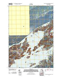Thousand Island Park New York Historical topographic map, 1:24000 scale, 7.5 X 7.5 Minute, Year 2011