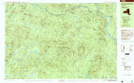 Three Ponds Mountain New York Historical topographic map, 1:25000 scale, 7.5 X 15 Minute, Year 1997