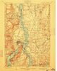 Ticonderoga New York Historical topographic map, 1:62500 scale, 15 X 15 Minute, Year 1902