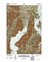 Ticonderoga New York Historical topographic map, 1:24000 scale, 7.5 X 7.5 Minute, Year 2012