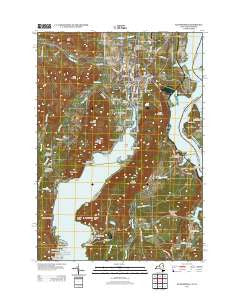 Ticonderoga New York Historical topographic map, 1:24000 scale, 7.5 X 7.5 Minute, Year 2013