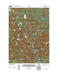 Tomany Mountain New York Historical topographic map, 1:24000 scale, 7.5 X 7.5 Minute, Year 2013