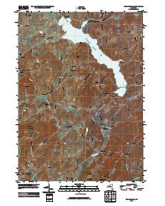 Tomhannock New York Historical topographic map, 1:24000 scale, 7.5 X 7.5 Minute, Year 2010