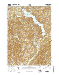 Tomhannock New York Current topographic map, 1:24000 scale, 7.5 X 7.5 Minute, Year 2016