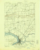 Tonawanda New York Historical topographic map, 1:62500 scale, 15 X 15 Minute, Year 1901
