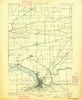 Tonawanda New York Historical topographic map, 1:62500 scale, 15 X 15 Minute, Year 1901