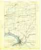 Tonawanda New York Historical topographic map, 1:62500 scale, 15 X 15 Minute, Year 1901