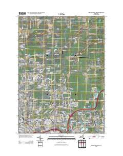 Tonawanda East New York Historical topographic map, 1:24000 scale, 7.5 X 7.5 Minute, Year 2013