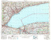 Toronto New York Historical topographic map, 1:250000 scale, 1 X 2 Degree, Year 1962